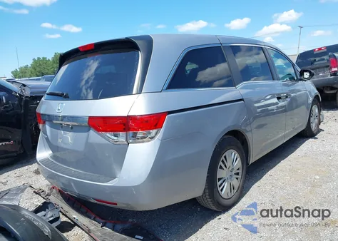 2016 Honda Odyssey Lx from USA, damaged, VIN 5FNRL5H20GB165155